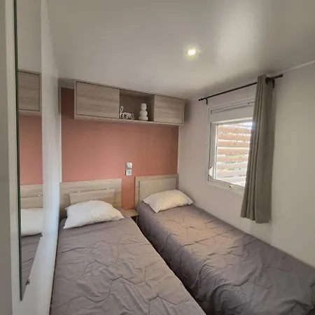 Le Coco Mobil 6-8 Personnes Piscines & 5 Etoiles Les Dunes * Torreilles