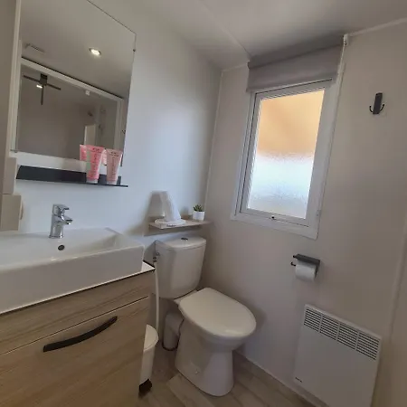 Le Coco Mobil 6-8 Personnes Piscines & 5 Etoiles Les Dunes Campingplatz
