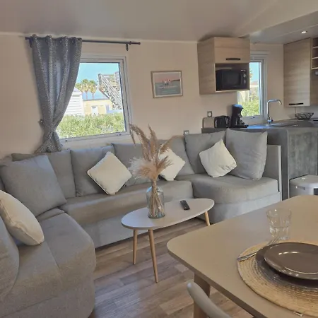 Le Coco Mobil-home Familial Accès Direct à La 5 étoiles Parc Aquatique Torreilles