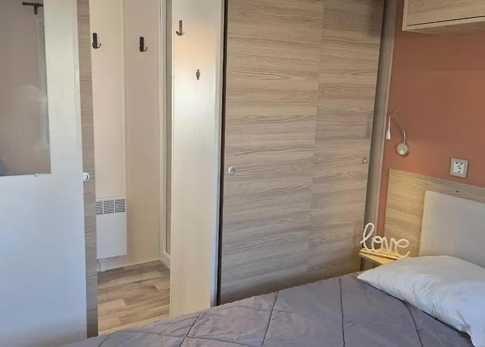 Le Coco Mobil 6-8 Personnes Piscines & 5 Etoiles Les Dunes Campingplatz Torreilles